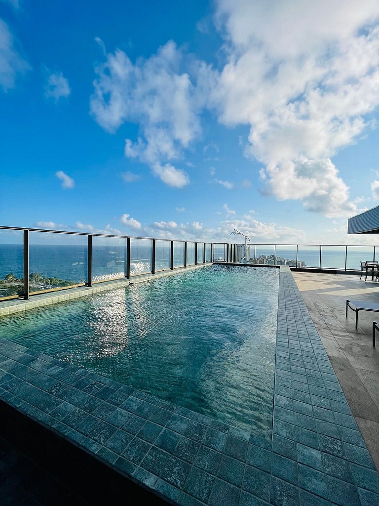 UNU 405 Rio Vermelho Conceito: piscina, academia +