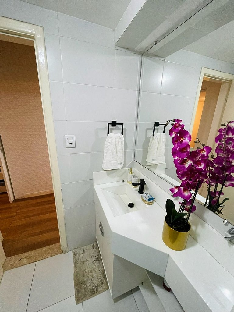 UNU 703 Duplex: Vista mar, piscina, C. Convenções