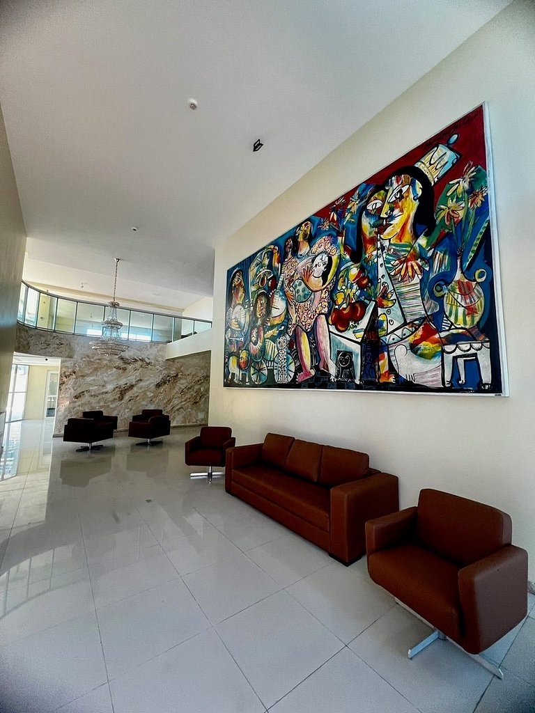 UNU Duplex Armação: piscina, em frente a praia e Centro Conv