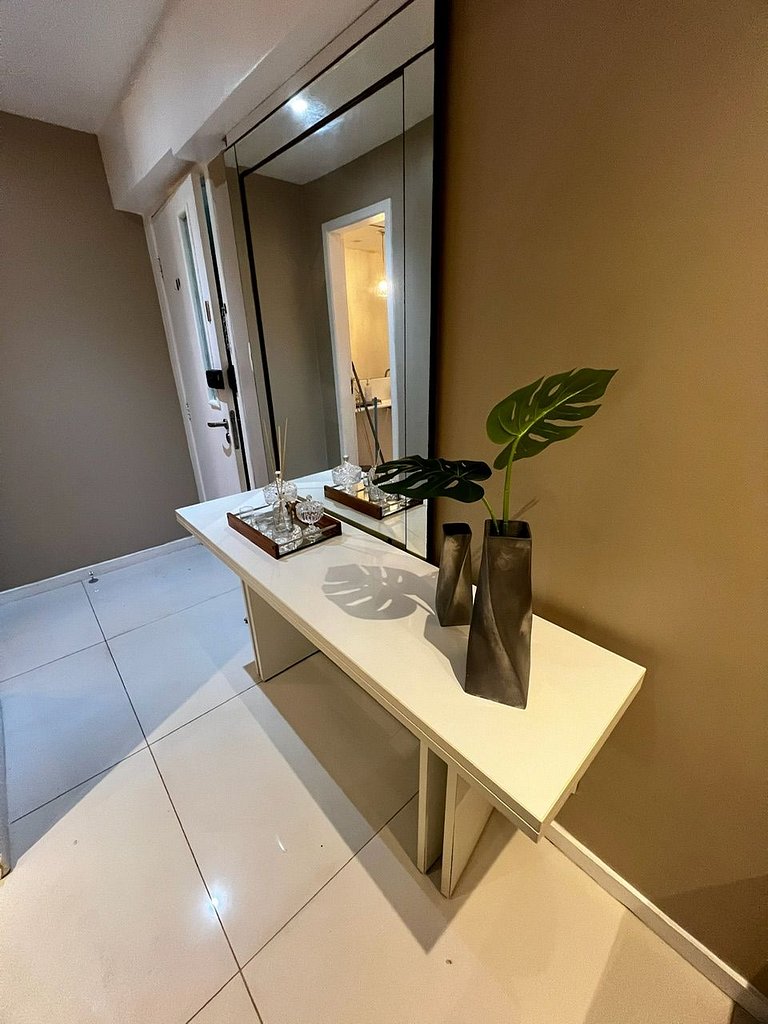 UNU 707 Duplex: Vista mar, piscina, C. Convenções