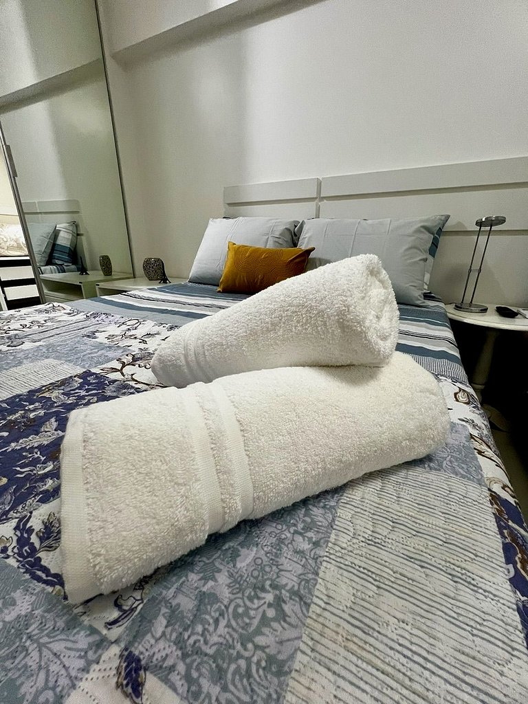 UNU 707 Duplex: Vista mar, piscina, C. Convenções