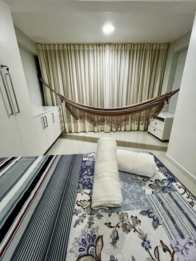 UNU 707 Duplex: Vista mar, piscina, C. Convenções