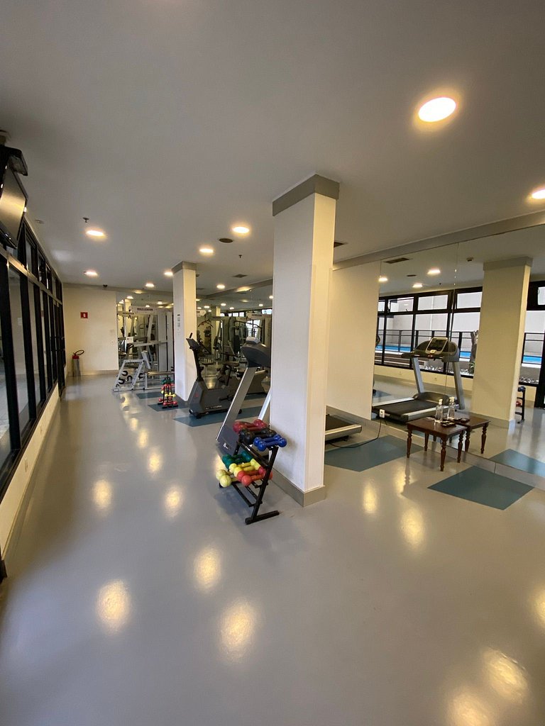 UNU 2001 Congonhas: Aeroporto, piscina, academia +