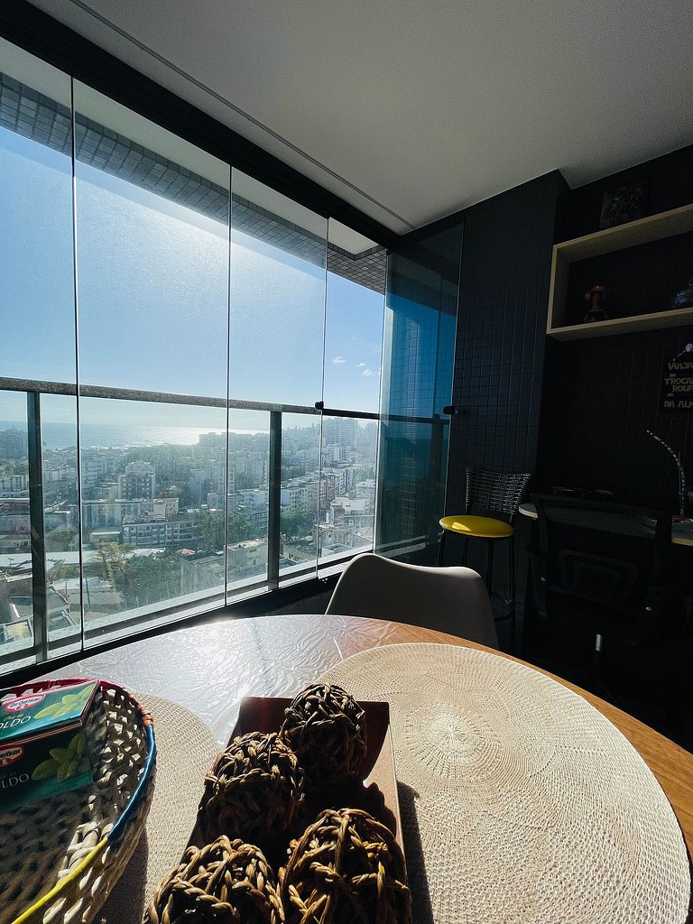 UNU 1107 Rio Vermelho conceito piscina, academia +