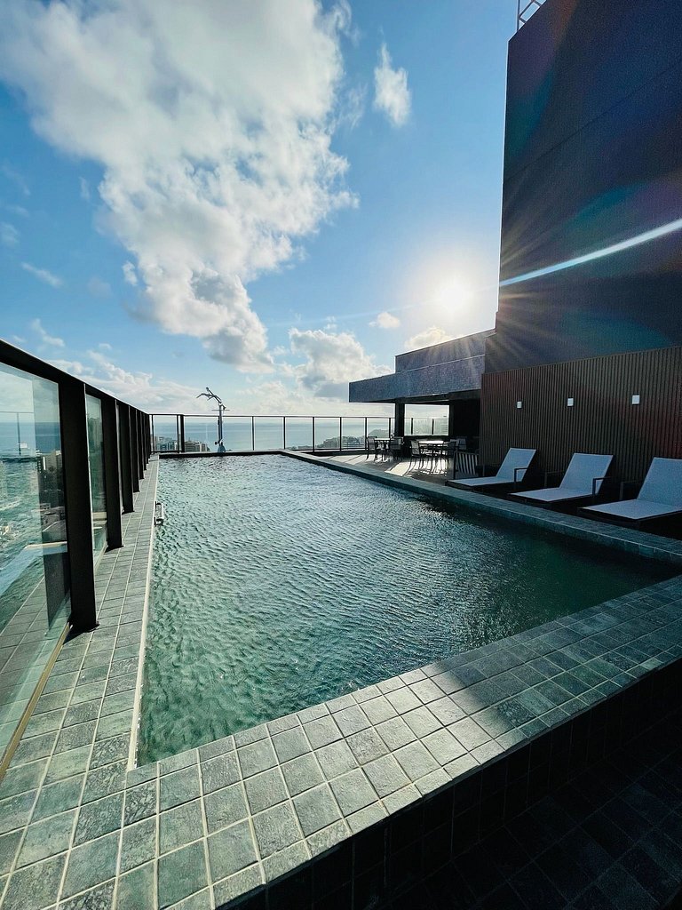 UNU Loft RV Conceito piscina, academia +