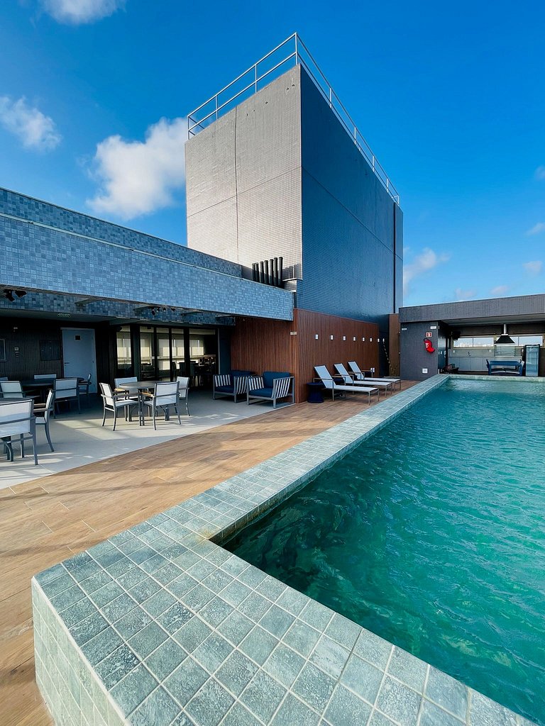 UNU Loft RV Conceito piscina, academia +