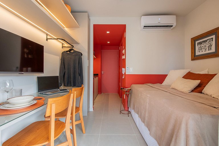 UNU 101 Rio Vermelho Conceito: piscina, academia +