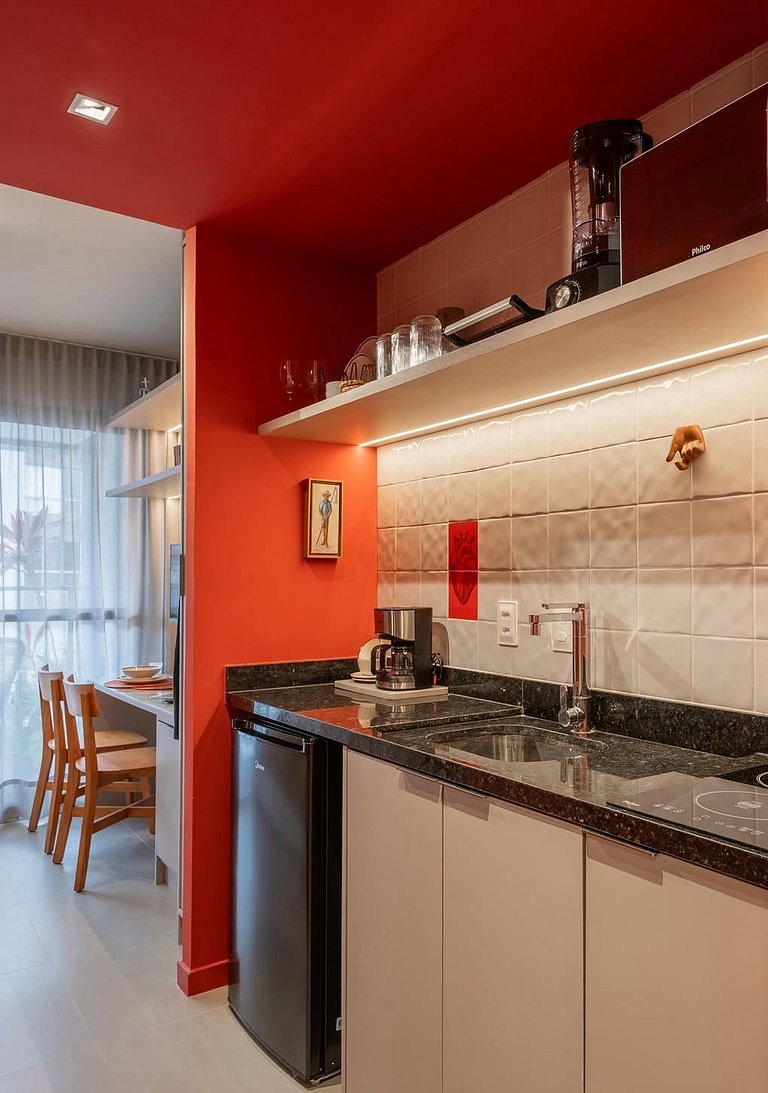 UNU 101 Rio Vermelho Conceito: piscina, academia +