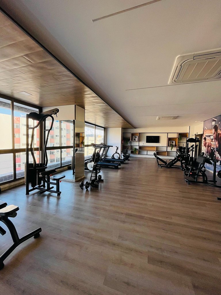 UNU 1208 Rio Vermelho Conceito: piscina, academia+