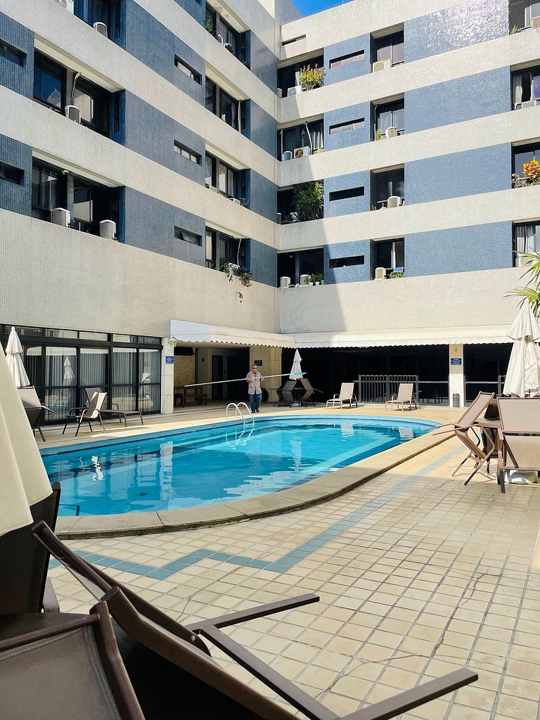 UNU 319 The Plaza Ondina - piscina, academia e +