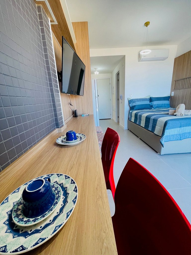 UNU 405 Rio Vermelho Conceito: piscina, academia +