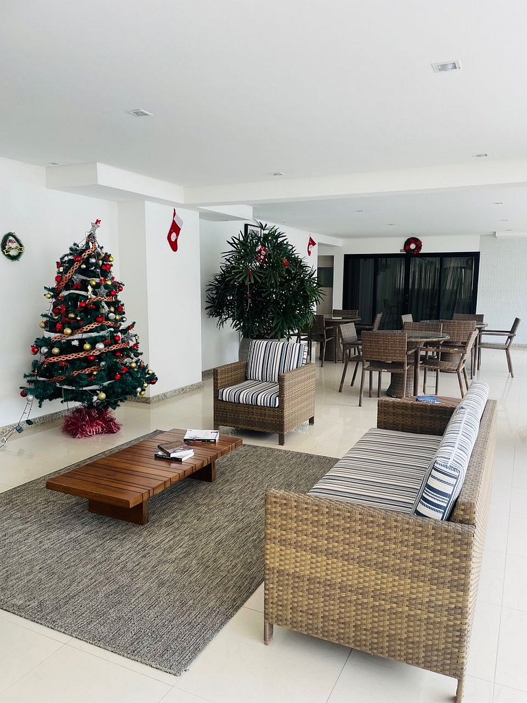 UNU 607 Barra Exclusive: piscina, academia, praia+