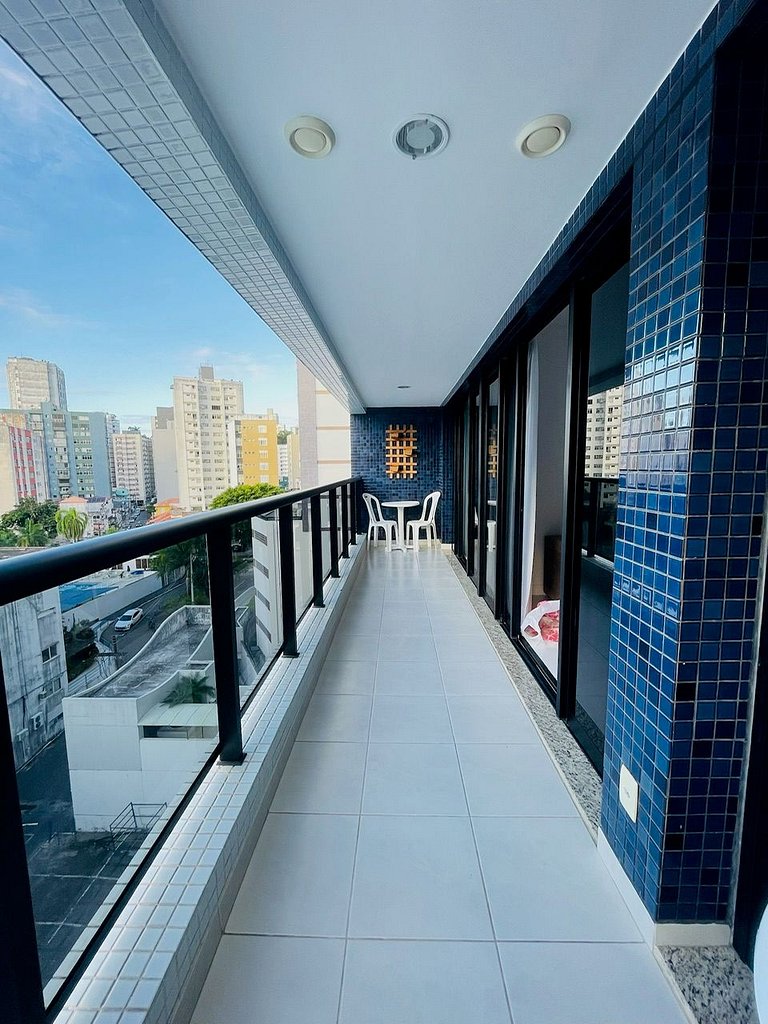 UNU 607 Barra Exclusive: piscina, academia, praia+