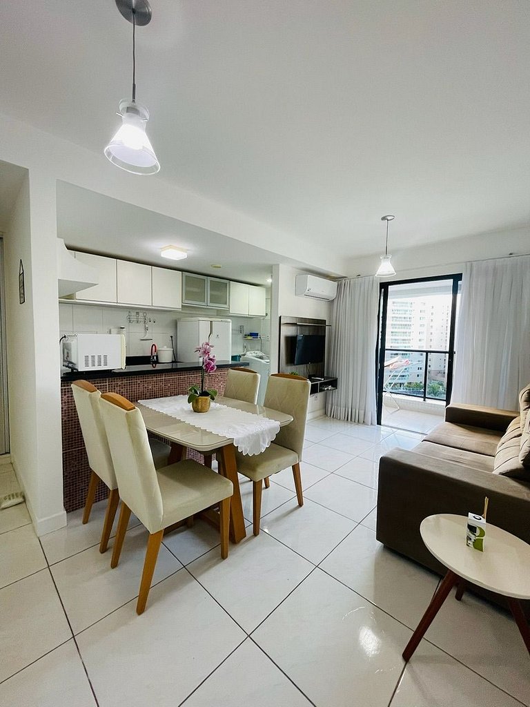 UNU 607 Barra Exclusive: piscina, academia, praia+