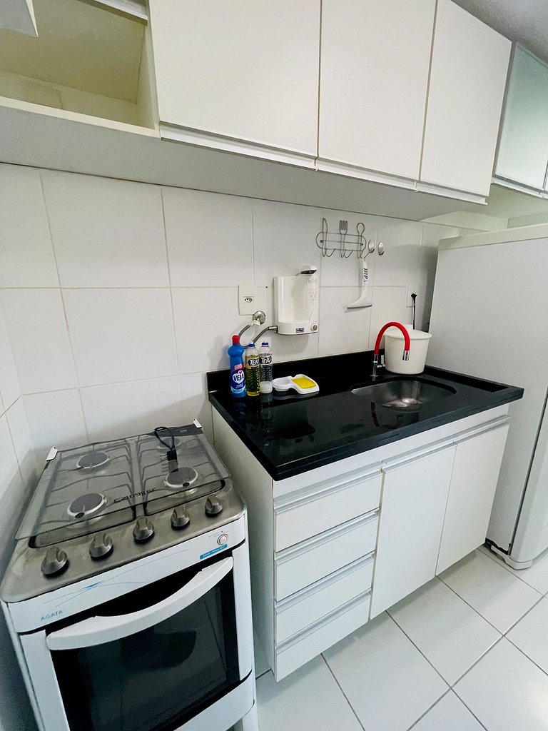 UNU 607 Barra Exclusive: piscina, academia, praia+