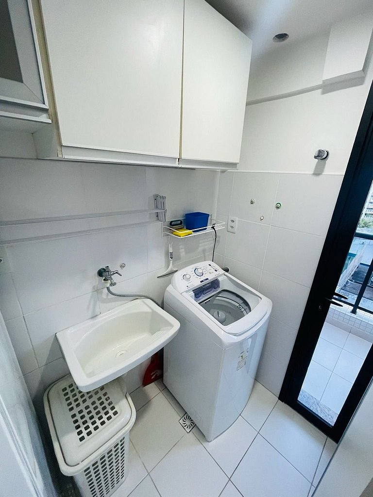 UNU 607 Barra Exclusive: piscina, academia, praia+