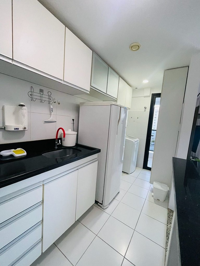 UNU 607 Barra Exclusive: piscina, academia, praia+