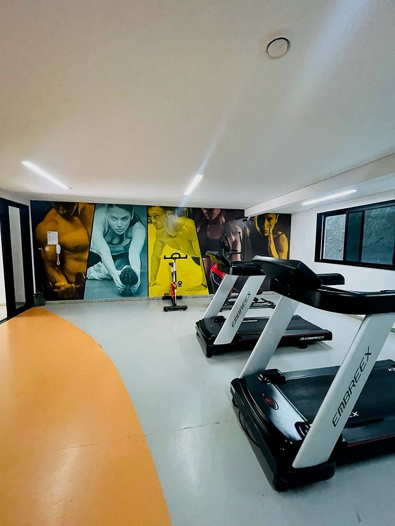 UNU 607 Barra Exclusive: piscina, academia, praia+