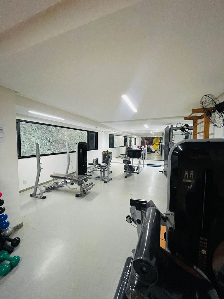 UNU 607 Barra Exclusive: piscina, academia, praia+