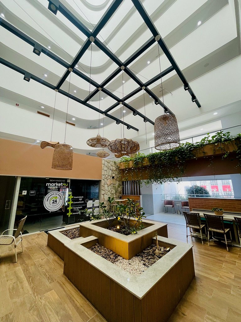 UNU Smart Pituba: piscina, academia, mercado e +