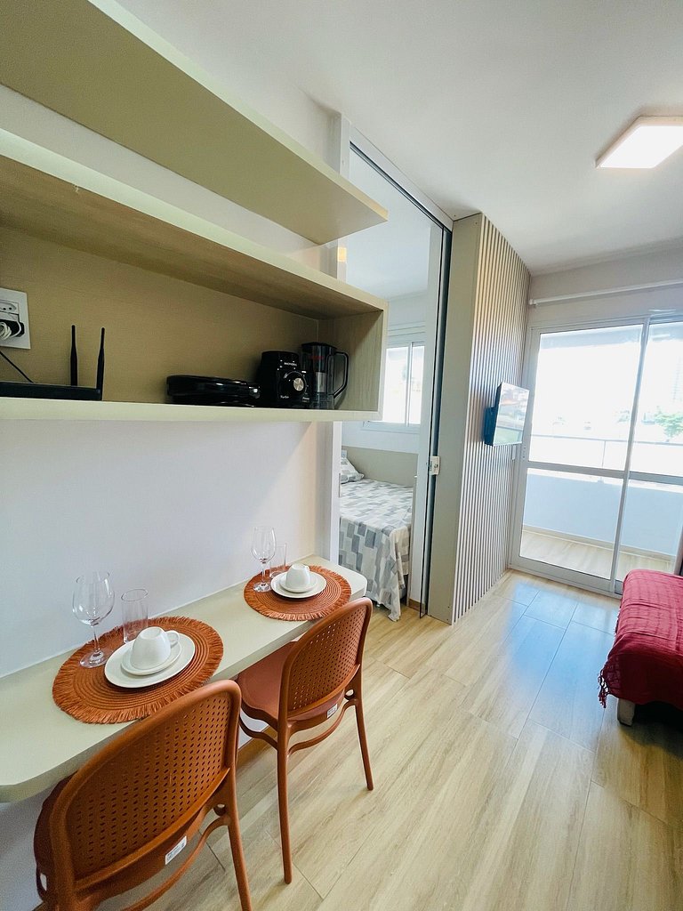 UNU 516 Smart Pituba: piscina, academia, mercado +