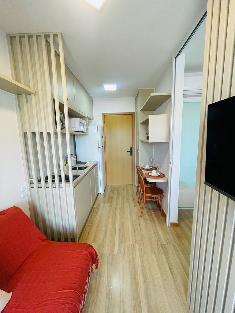 UNU 516 Smart Pituba: piscina, academia, mercado +