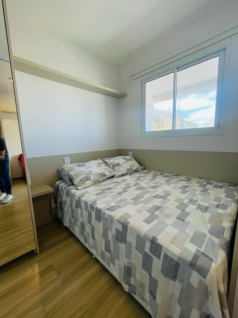 UNU 516 Smart Pituba: piscina, academia, mercado +