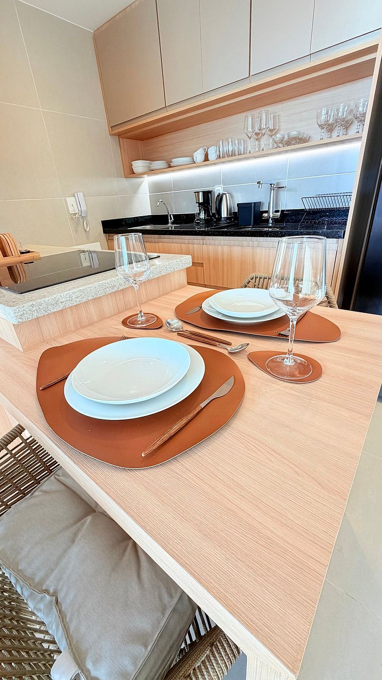 UNU 1208 Rio Vermelho Conceito: piscina, academia+