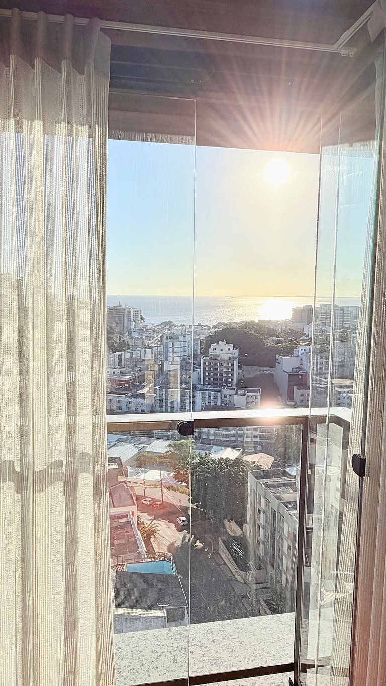 UNU 1208 Rio Vermelho Conceito: piscina, academia+